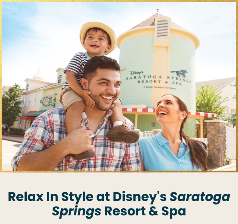 Relax In Style at Disney's Saratoga Springs Resort & Spa