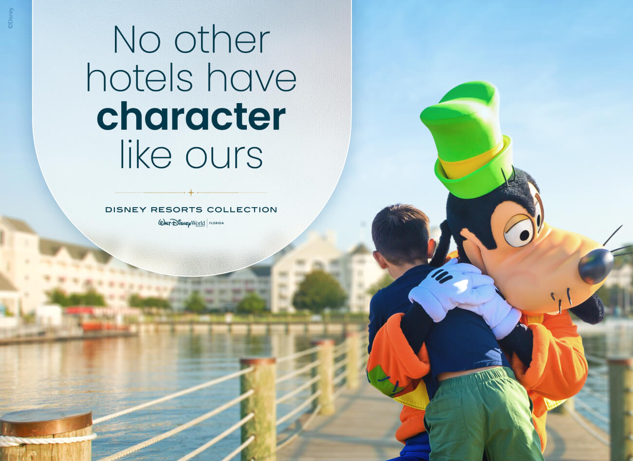 No other hotels have character like ours - Disney resorts collection Walt Disney World Florida